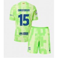 Barcelona Andreas Christensen #15 Replica Third Minikit 2024-25 Short Sleeve (+ pants)